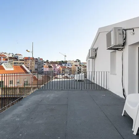 Altido Modern 2-level Flats Near Ajuda Palace Apartment *